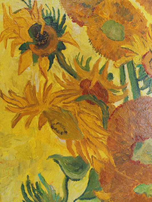 GIRASOLES DE VINCENT VAN GOGH - PINTURA