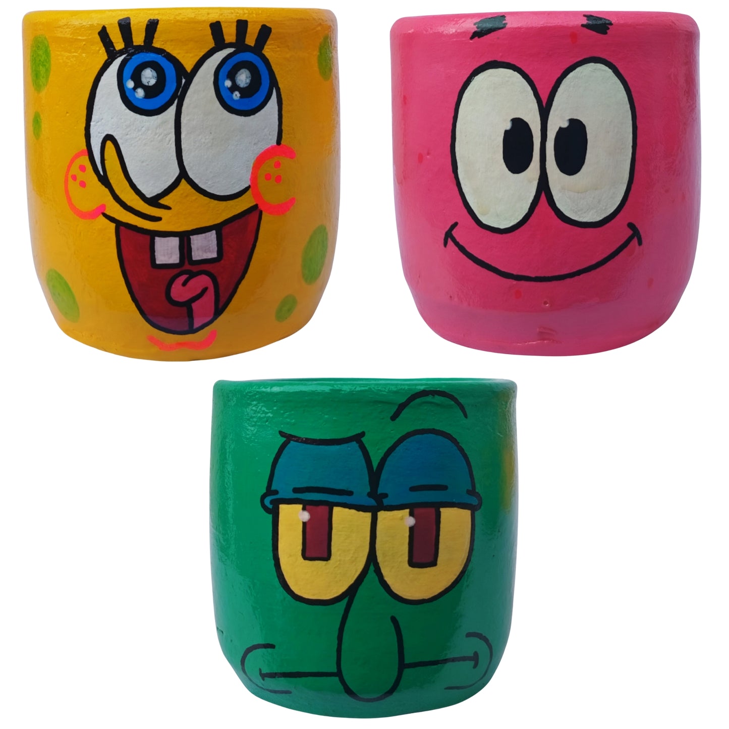 BOB ESPONJA SET II - MACETEROS