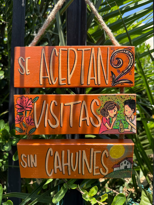 VISITAS SIN CAHUINES - COLGANTE