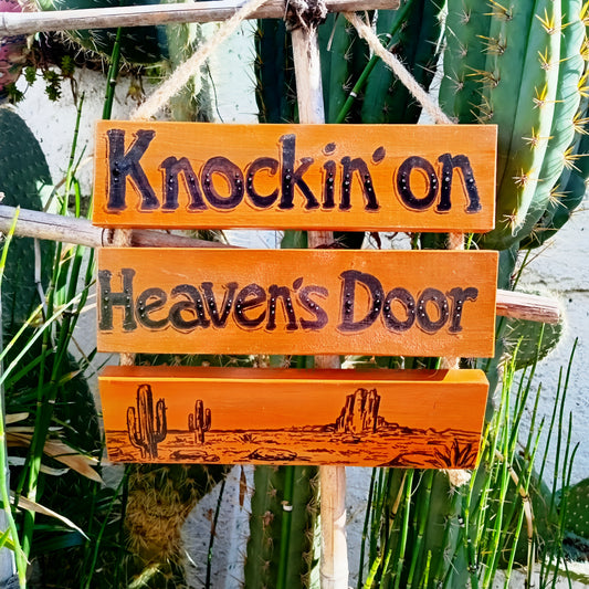 KNOCKING' ON HEAVEN'S DOOR - COLGANTE