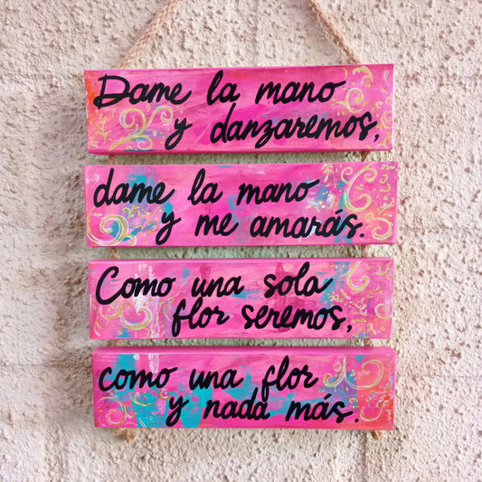 DAME LA MANO - COLGANTE