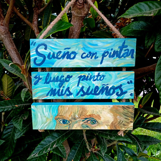 SUEÑO CON PINTAR - COLGANTE