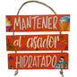 MANTENER AL ASADOR HIDRATADO - COLGANTE