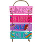 ALWAYS BE HAPPY AND SMILE - COLGANTE