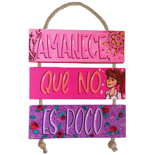 AMANECE, QUE NO ES POCO - COLGANTE