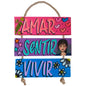 AMAR, SENTIR, VIVIR - COLGANTE