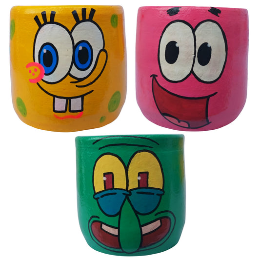 BOB ESPONJA SET I - MACETEROS