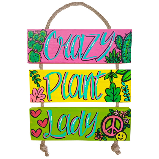 CRAZY PLANT LADY - COLGANTE