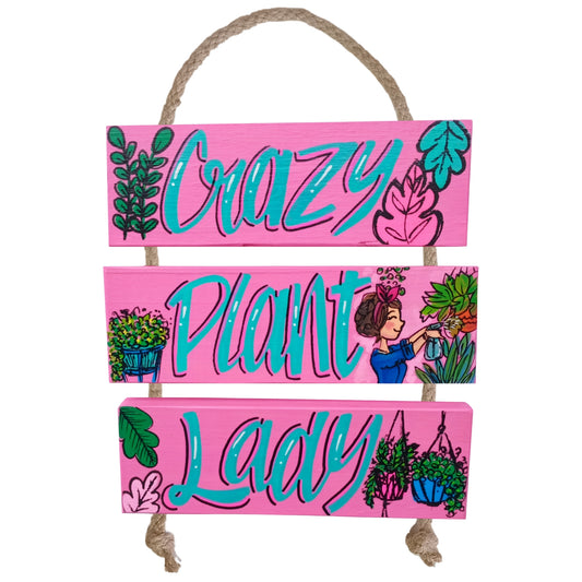 CRAZY PLANT LADY - COLGANTE