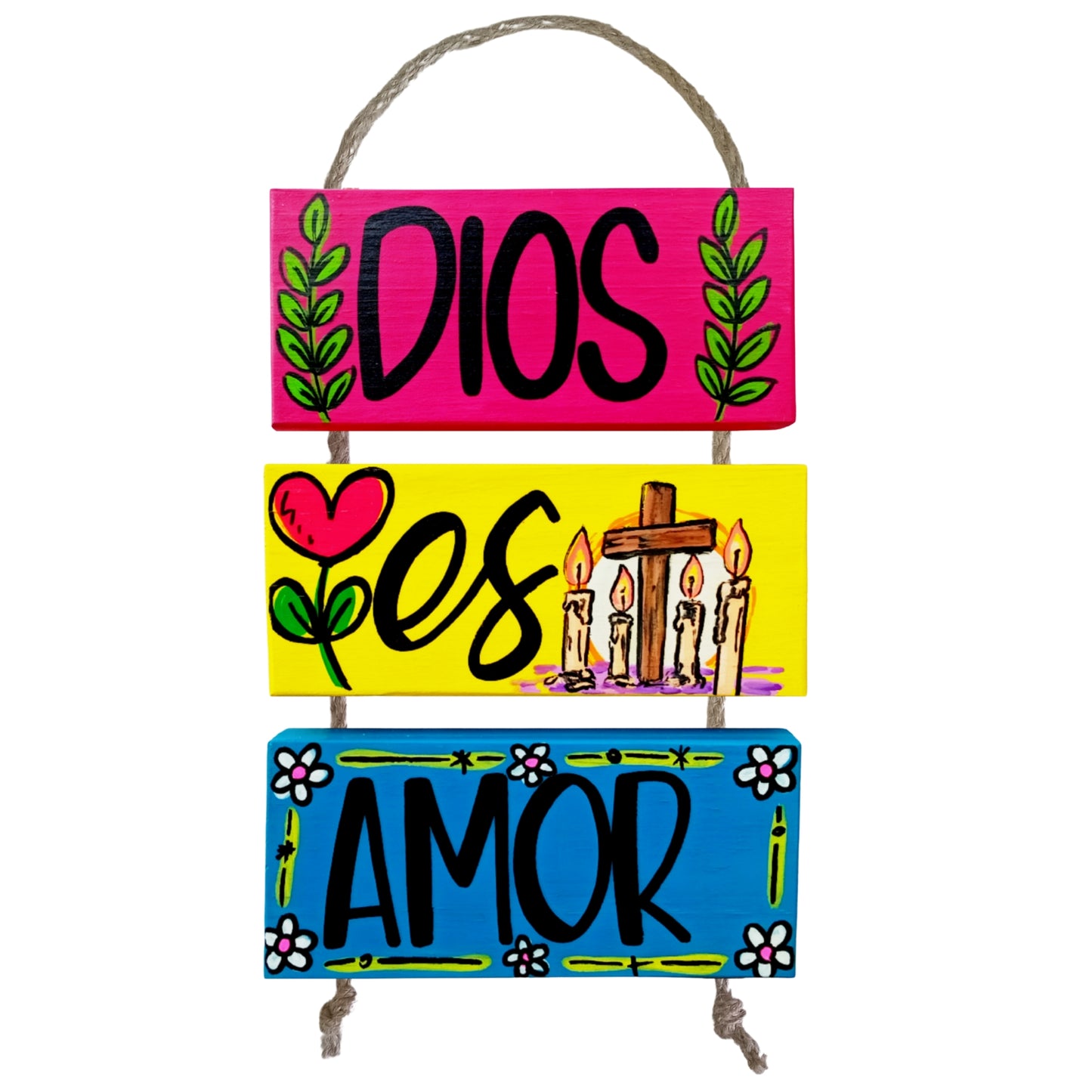 DIOS ES AMOR - COLGANTE