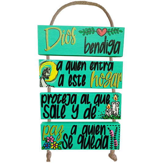 DIOS BENDIGA... - COLGANTE
