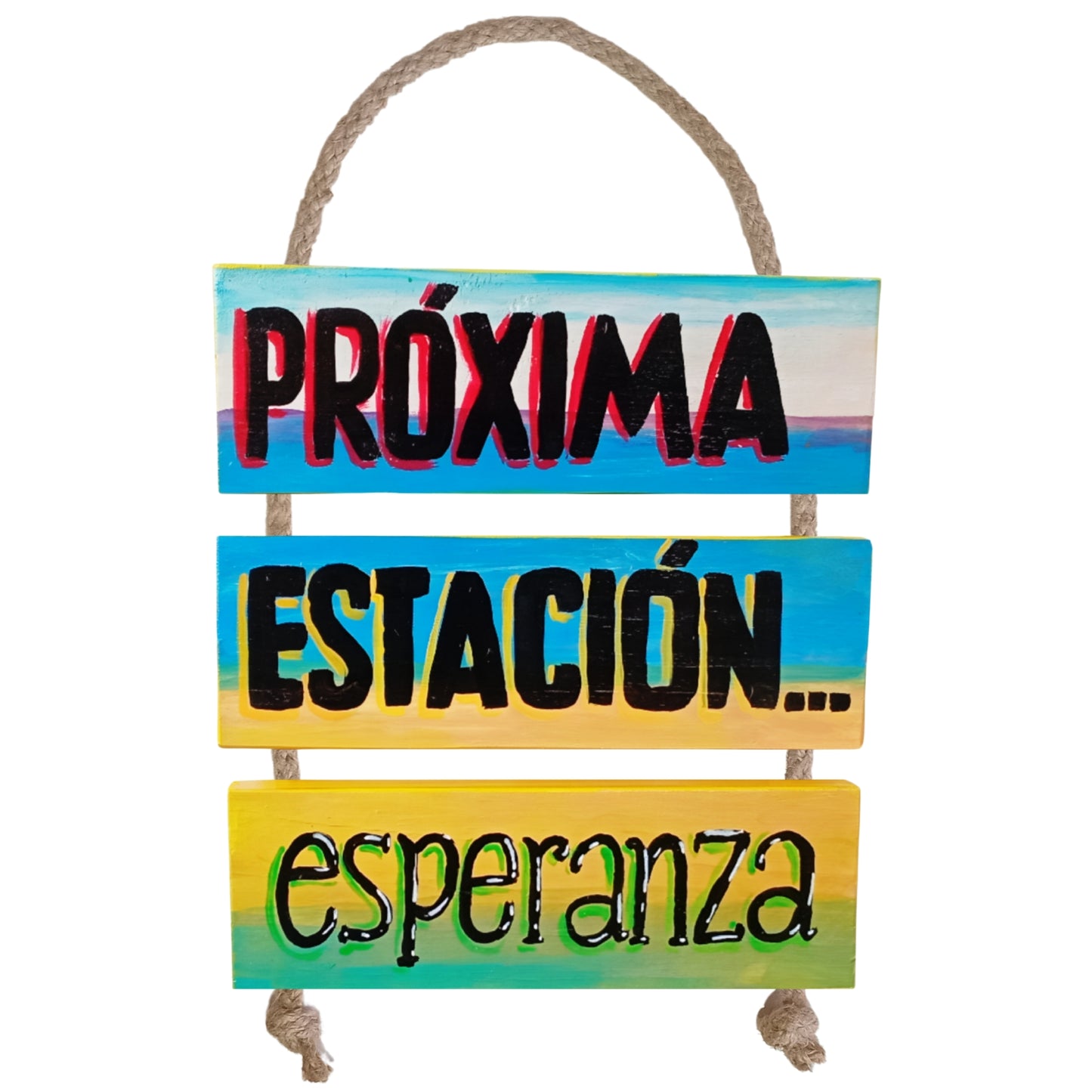 PRÓXIMA ESTACIÓN: ESPERANZA - COLGANTE