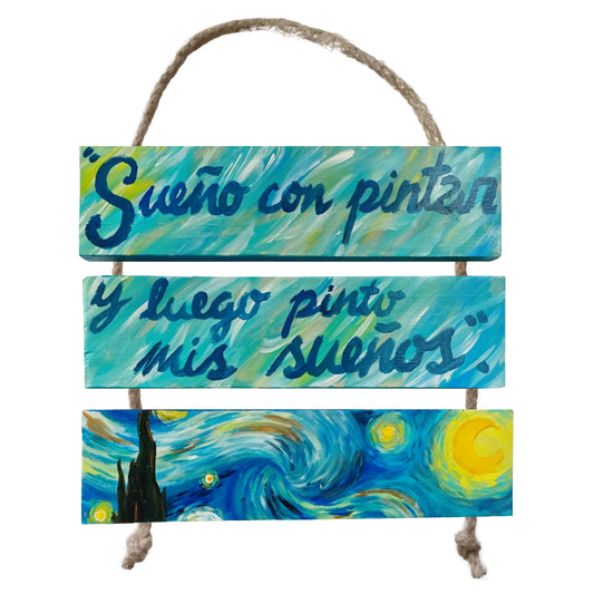 SUEÑO CON PINTAR - COLGANTE