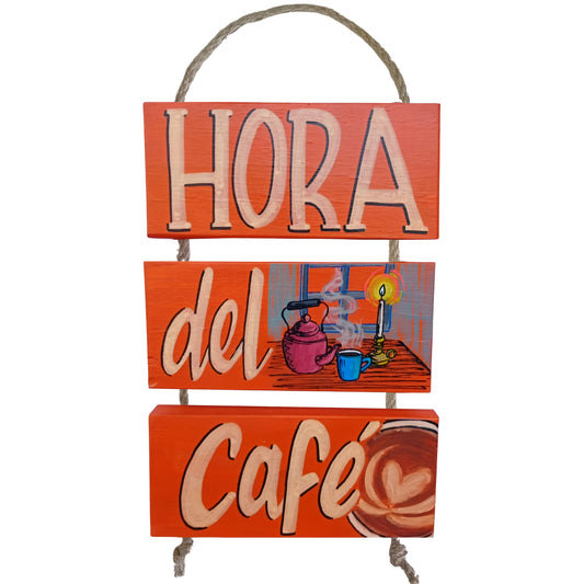 HORA DEL CAFÉ - COLGANTE