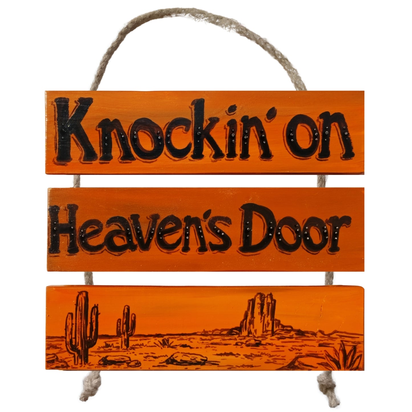 KNOCKING' ON HEAVEN'S DOOR  - COLGANTE