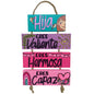HIJA ERES VALIENTE, HERMOSA, CAPAZ - COLGANTE