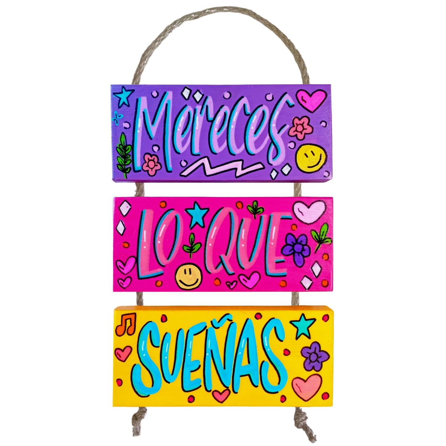 MERECES LO QUE SUEÑAS - COLGANTE