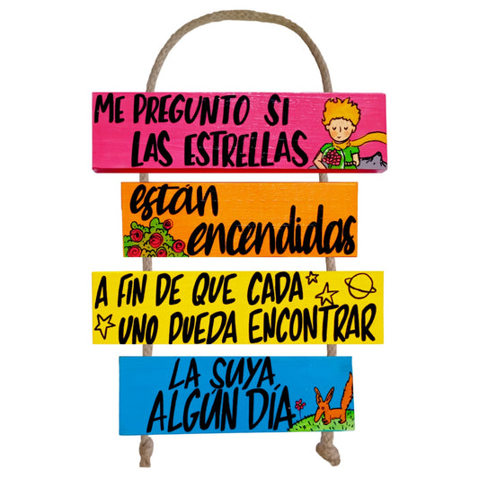 ESTRELLAS EL PRINCIPITO - COLGANTE