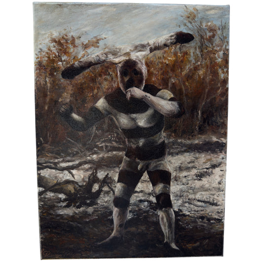 KÓTAIX / HALAHÁCHES, HOMBRE SELK'NAM - PINTURA