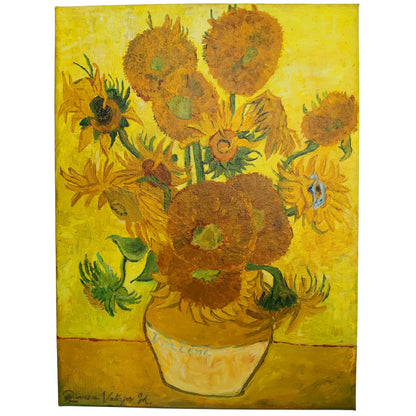 GIRASOLES DE VINCENT VAN GOGH - PINTURA