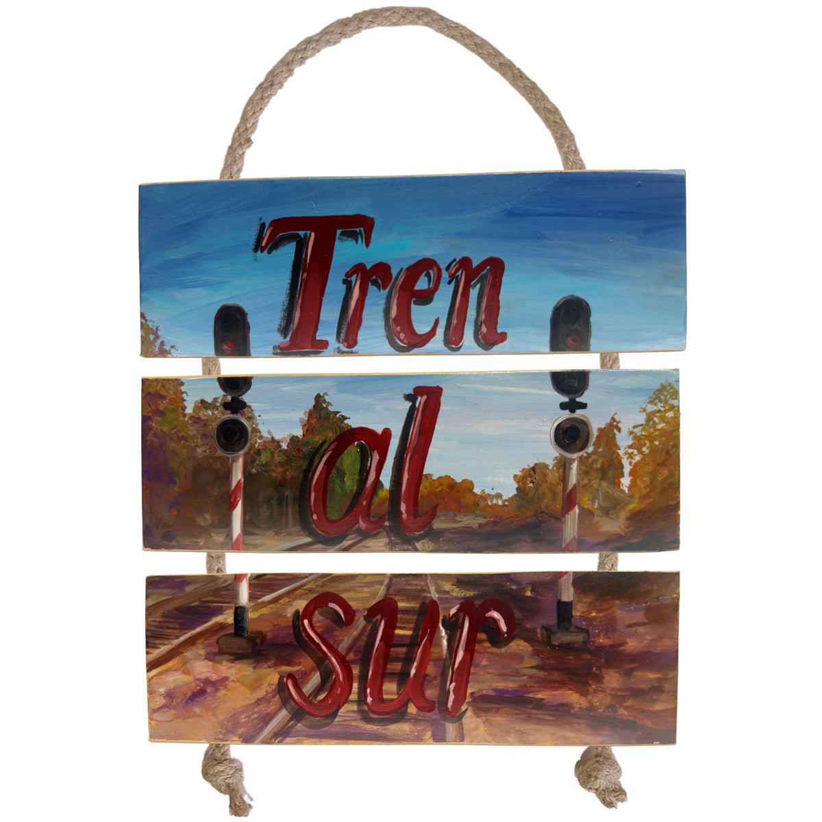 TREN AL SUR - COLGANTE