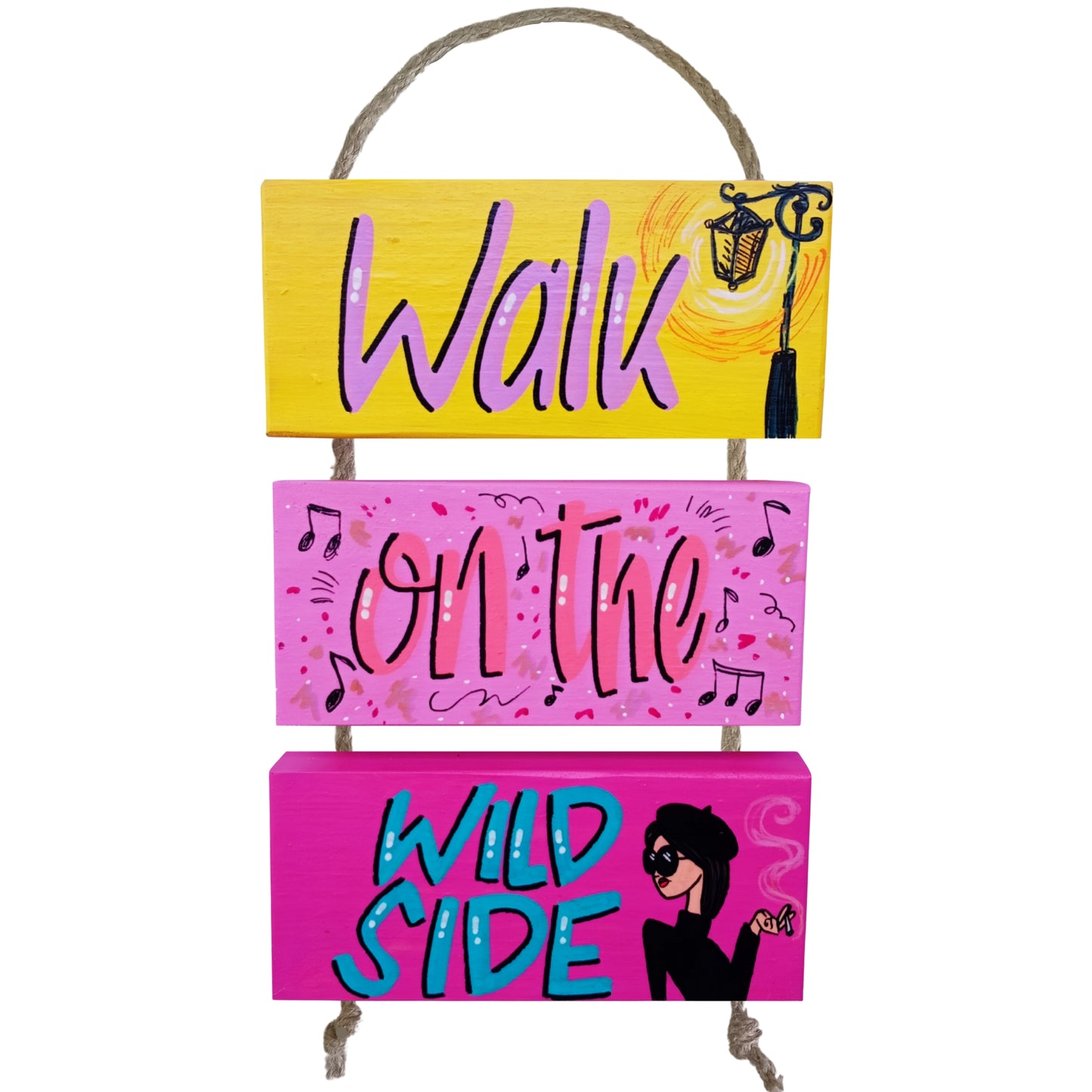 WALK ON THE WILD SIDE - COLGANTE