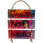 SOY ROMÁNTICO, NO BOLUDO - COLGANTE