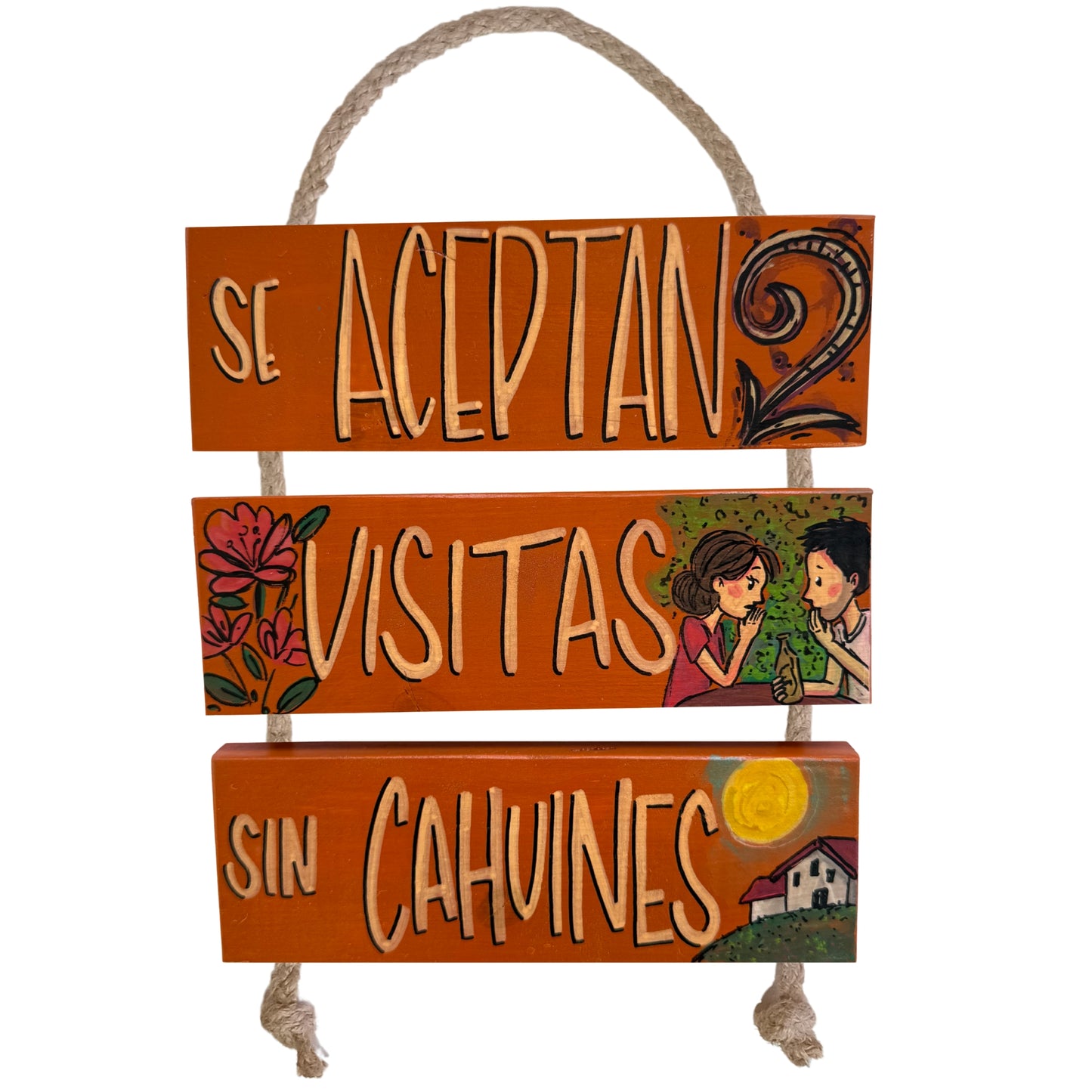 VISITAS SIN CAHUINES - COLGANTE