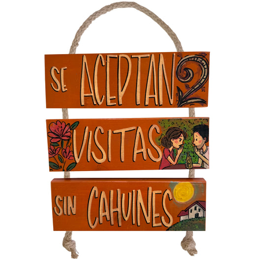 VISITAS SIN CAHUINES - COLGANTE