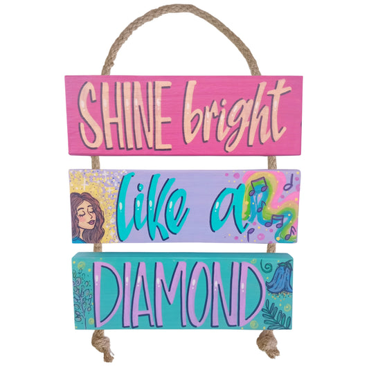 SHINE BRIGHT LIKE A DIAMOND - COLGANTE