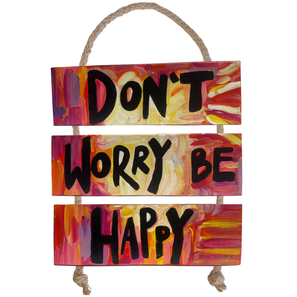 DON´T WORRY BE HAPPY - COLGANTE