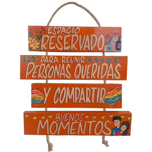 ESPACIO RESERVADO - COLGANTE