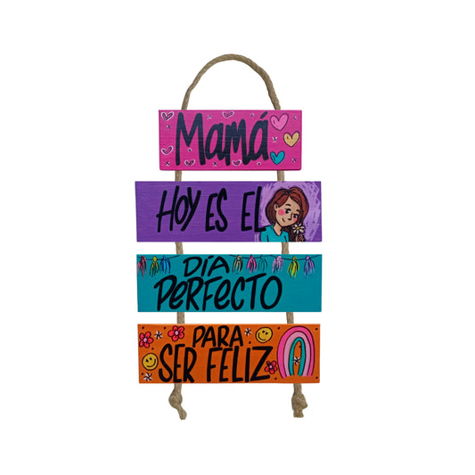 MAMÁ DÍA PERFECTO - COLGANTE