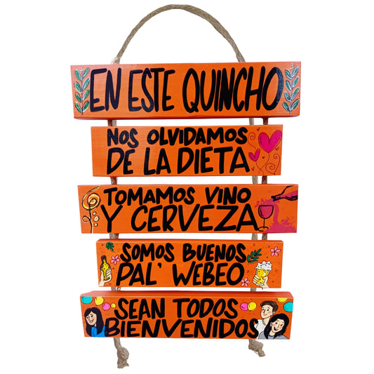 EN ESTE QUINCHO - COLGANTE