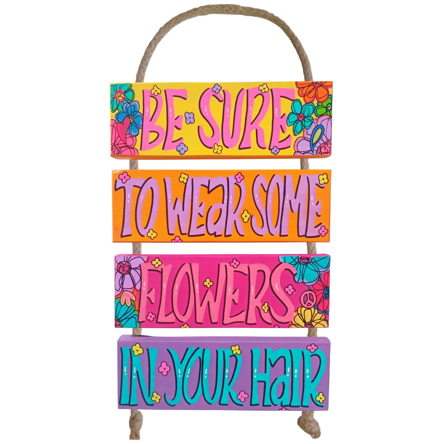 BE SURE TO WEAR SOME FLOWERS - COLGANTE